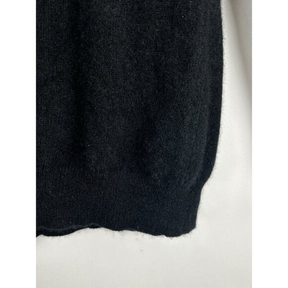 Charter Club Sweater Womens Large Pullover Black Luxury Preppy Cashmere Casual - Picture 7 of 9